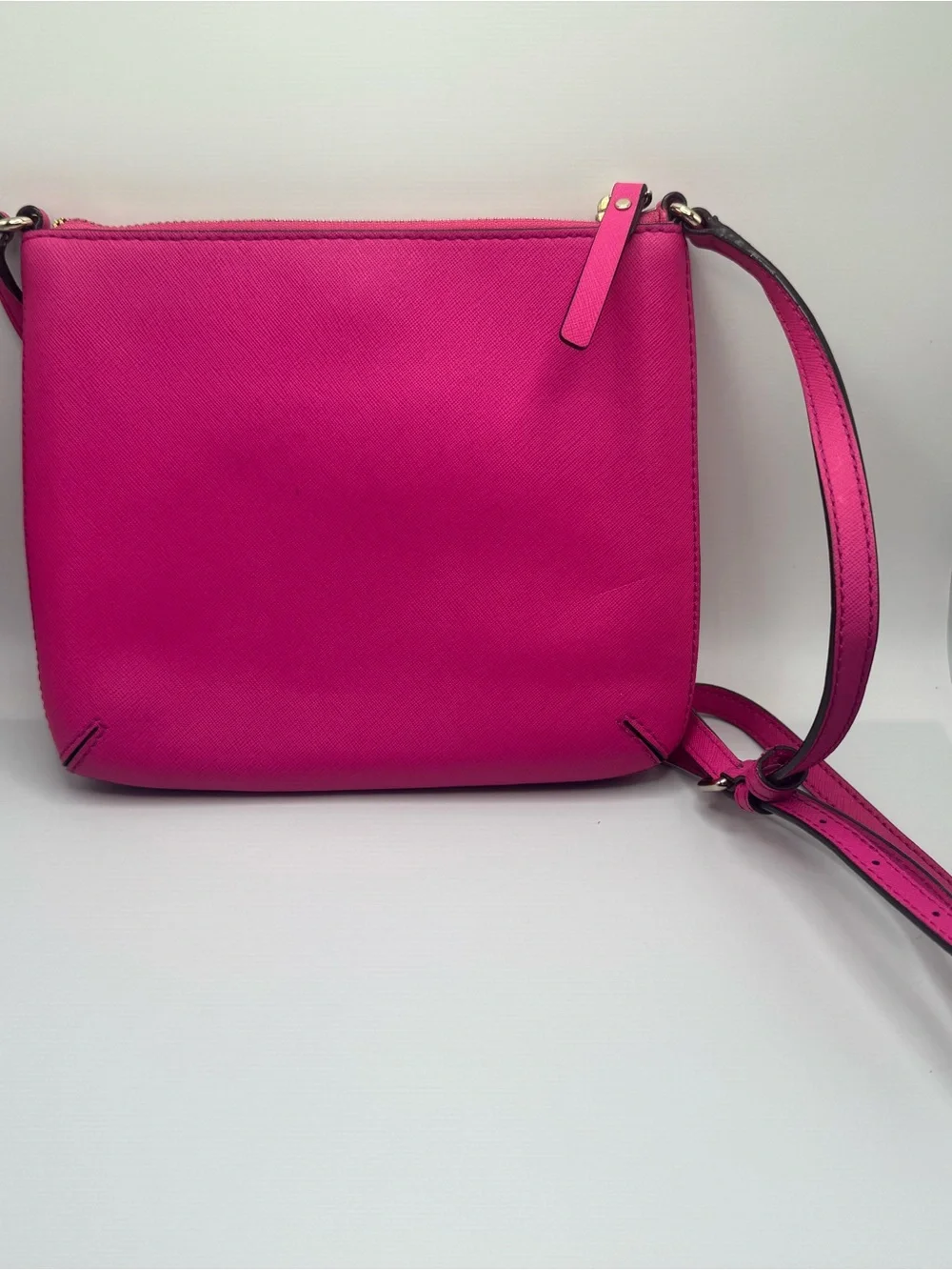 kate spade Hot Pink Crossbody with Gold Hardware